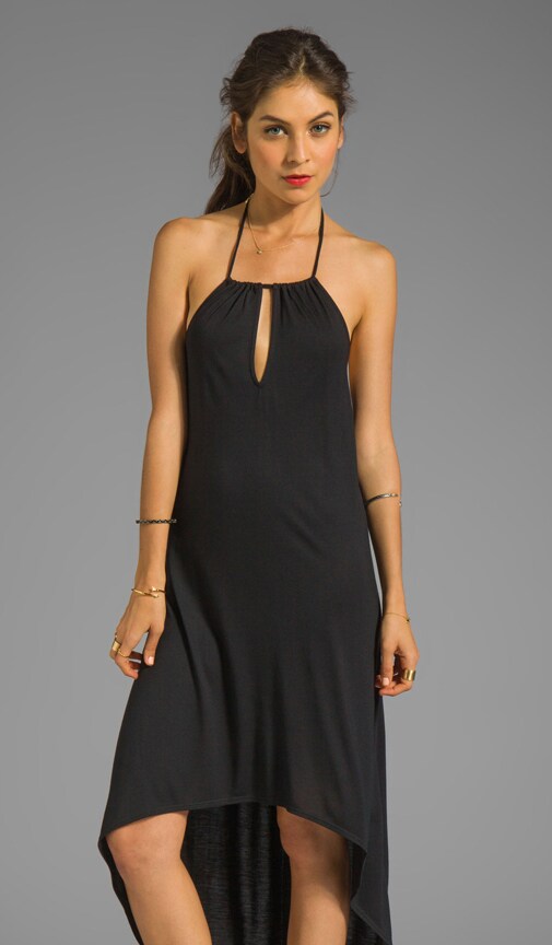 High Low Halter Neck Dress