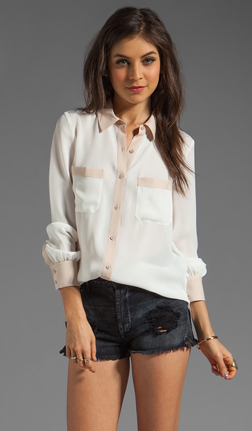 Colorblocked Blouse