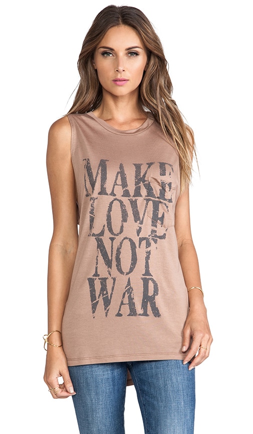 Make Love Not War Muscle Tee