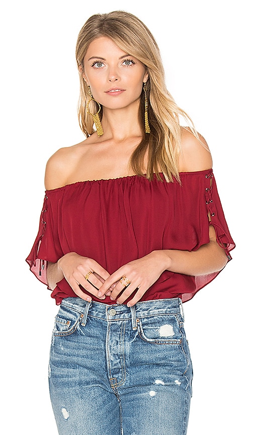 Ruffle Tie Top