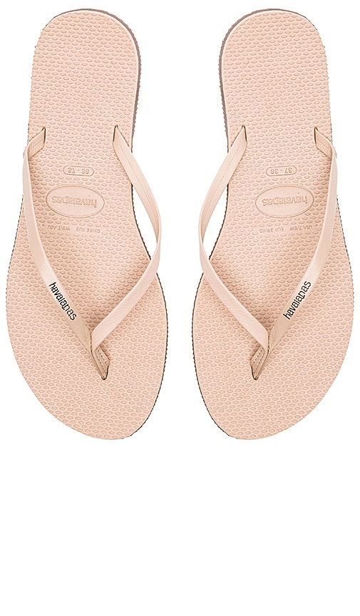 havaianas you rose gold