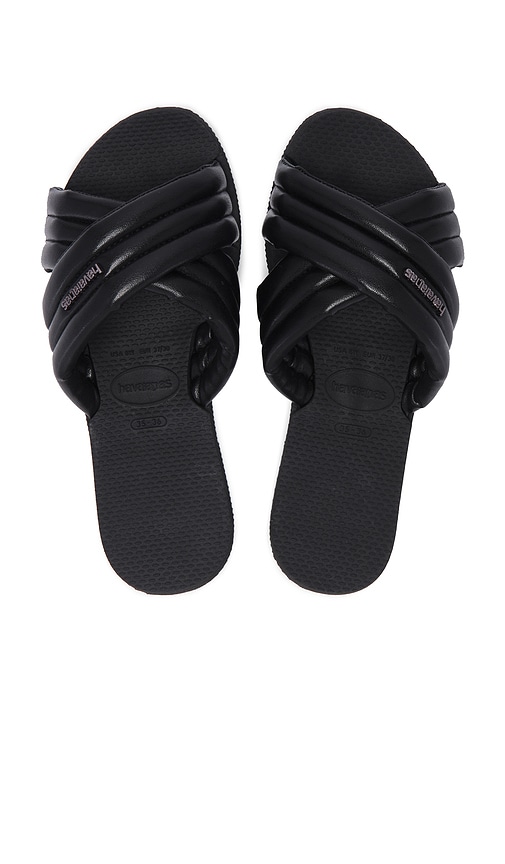 Shop Havaianas You Nyc Sandal In Black