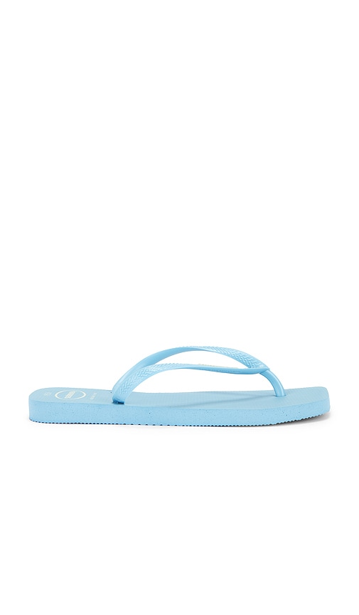 HAVAIANAS SLIM SQUARE LOGO FLIP FLOP 