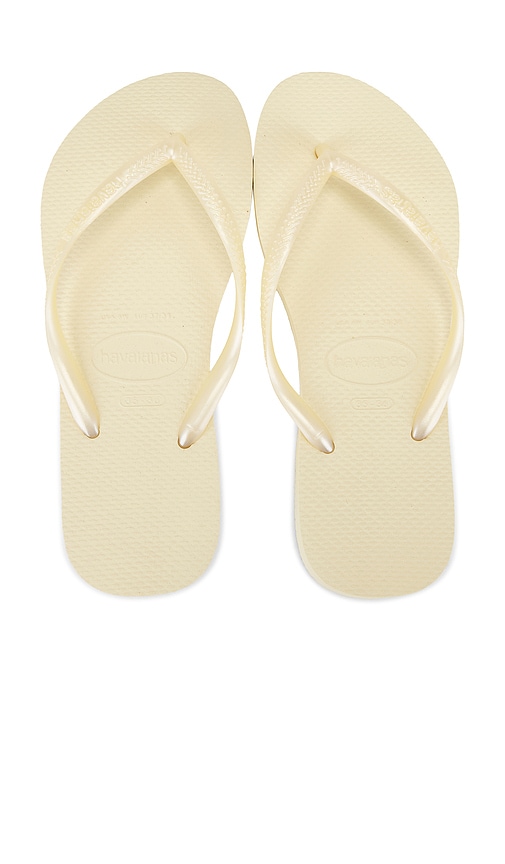 Slim Sandal in Cream. - size 37/38 (also in 35/36)