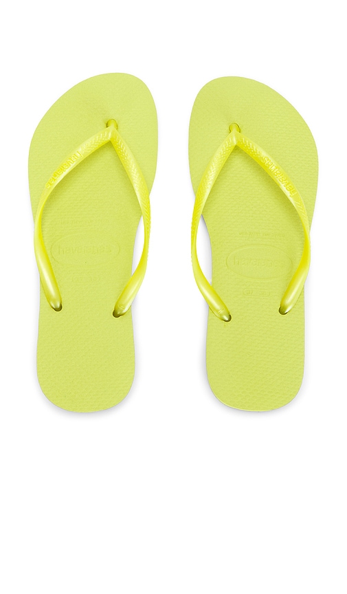 Havaianas Slim Sandal In Yellow