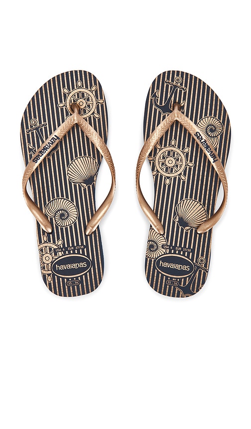 Havaianas Slim Nautical Sandal In Multi