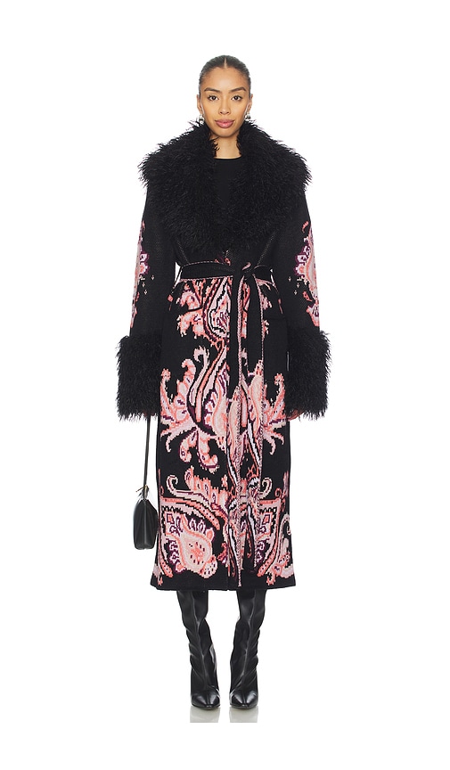 Hayley Menzies Bo Jacquard Coat