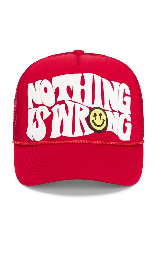 Happy Caps Nothing Is Wrong Trucker Hat