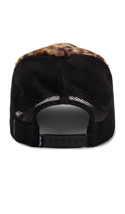  Happy Caps Sherpa Meshback Hat In Brown. 