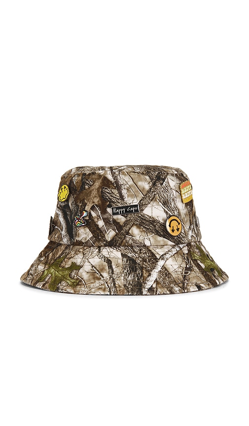 Happy Caps Pin Bucket Hat