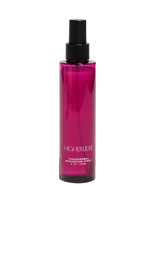 Higherdose Transdermal Magnesium Spray In Purple