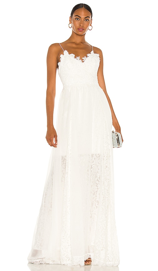 HEARTLOOM Sandra Gown in Antique REVOLVE