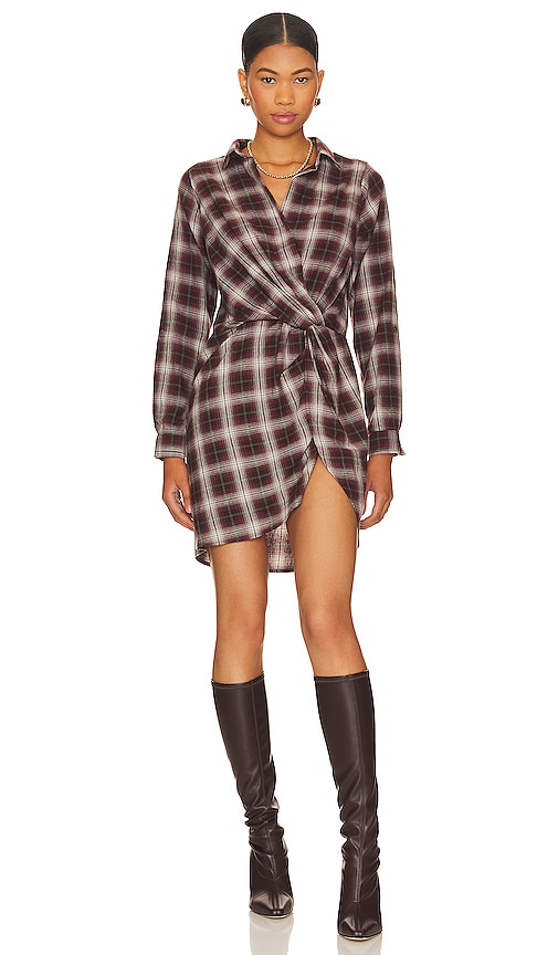 HEARTLOOM Kay Dress in Merlot