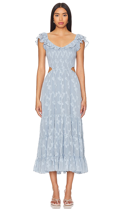 Shop Heartloom Kristi Dress In Baby Blue