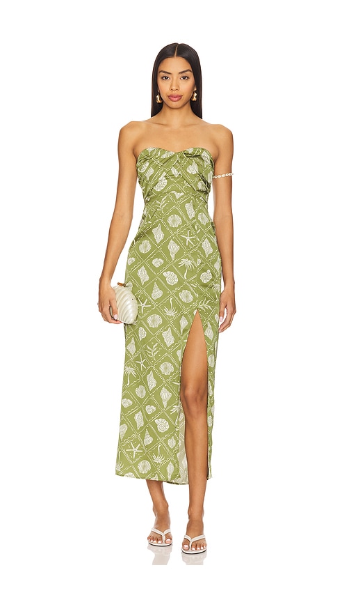 Millie Dress in Green. - size XS (also in L, M, S, XL)