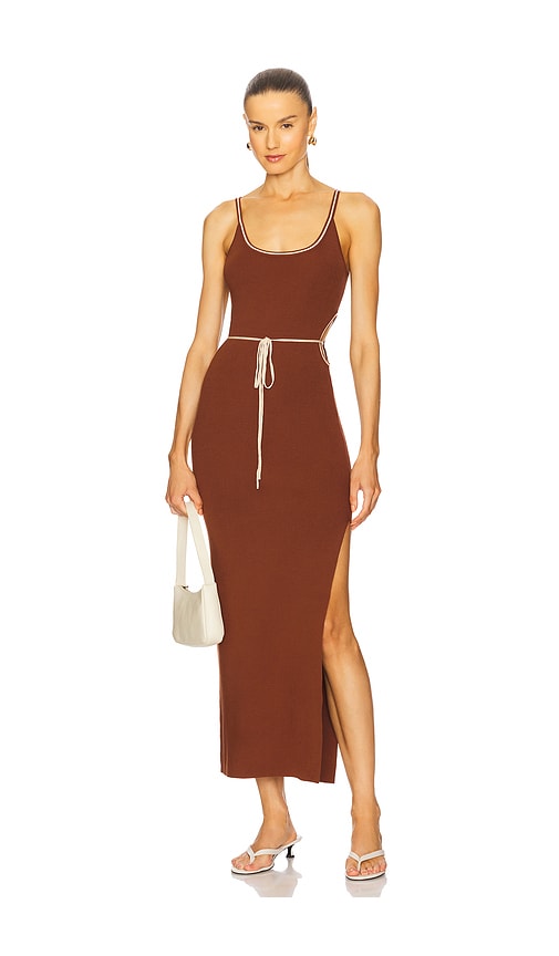 Carson Dress in Cognac. - size XS (also in L, M, S, XL)