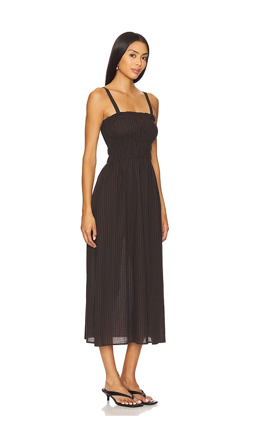  Heartloom Midi-kleid Auburn In Brown. Größe S. Also In Xs, M. 