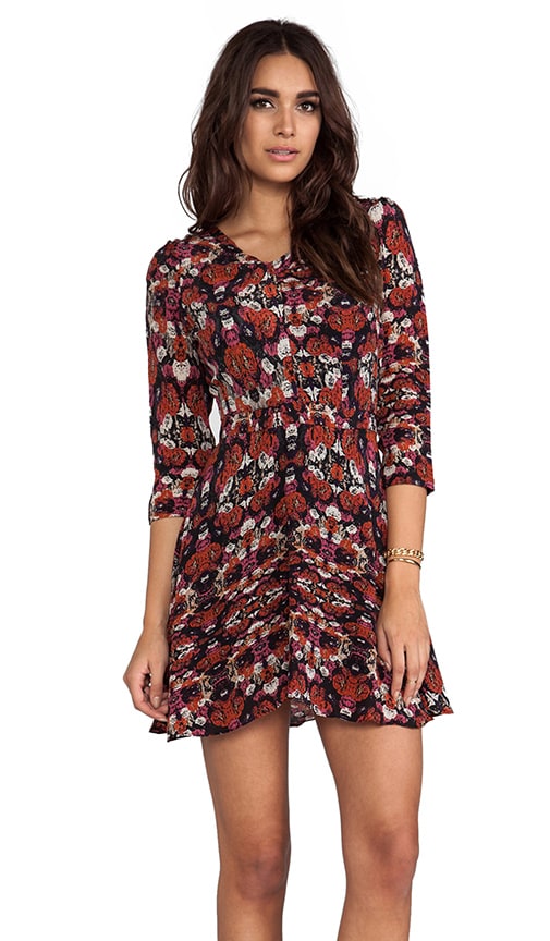 Jane Silk Floral Dress