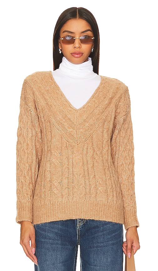 HEARTLOOM Mara Sweater in Camel