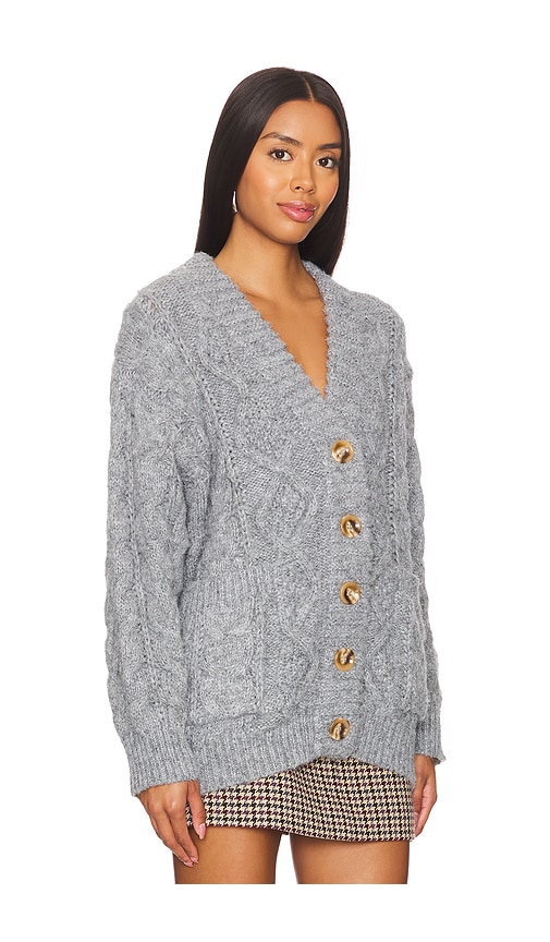 Shop Heartloom Olea Cardigan In Heather