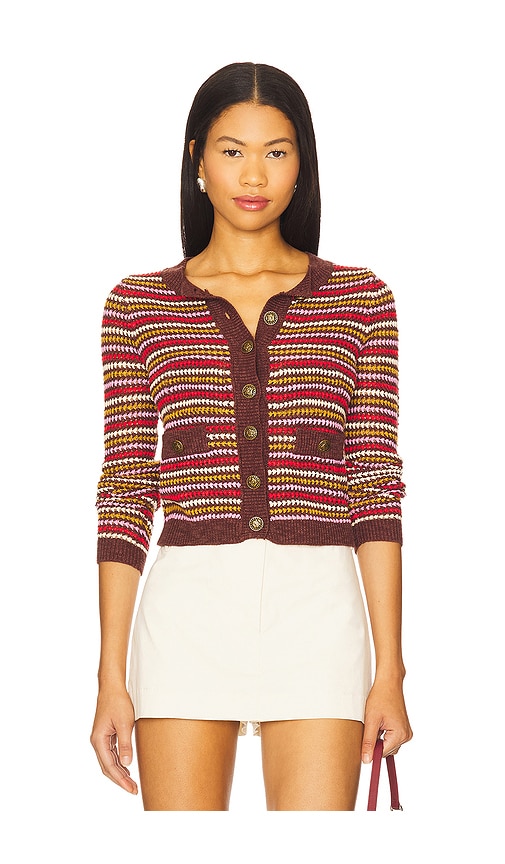 Heartloom Cait Cardi In Brown