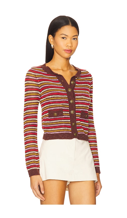 Heartloom Cait Cardi In Brown