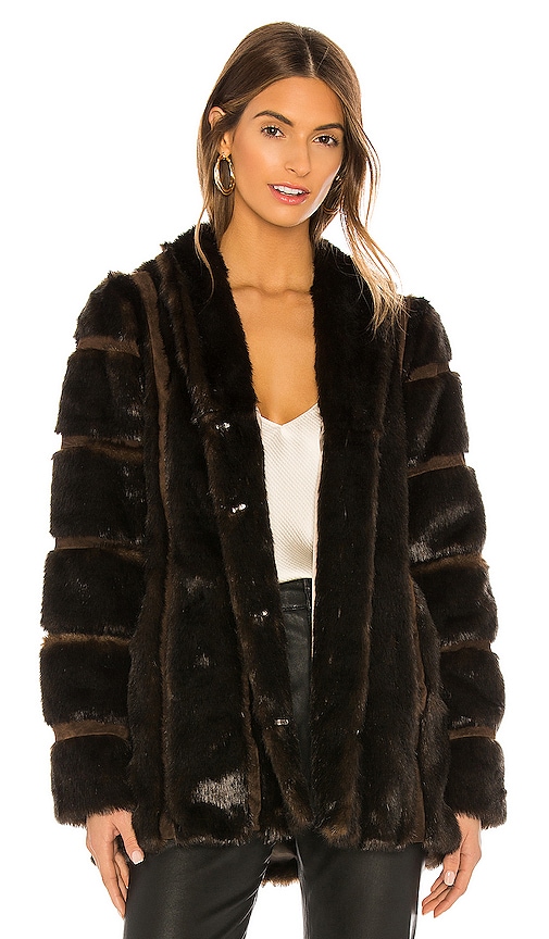faux mink coat