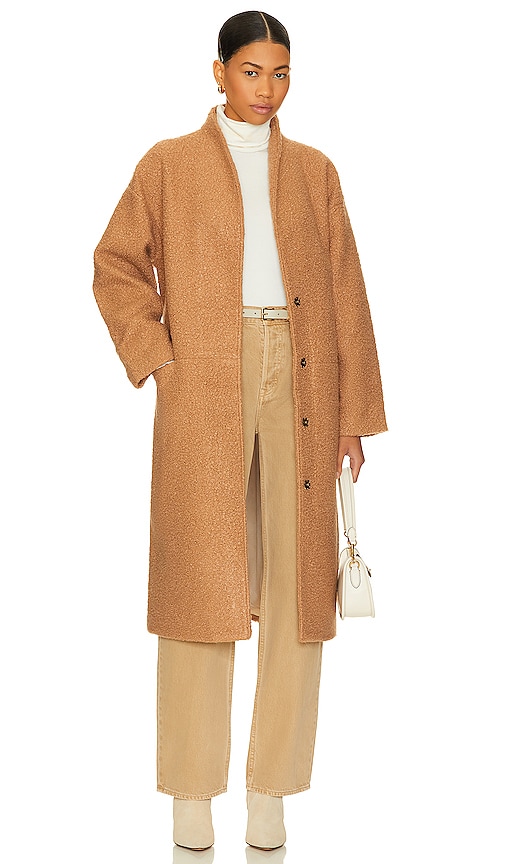 Shop Heartloom Wright Coat In Tan