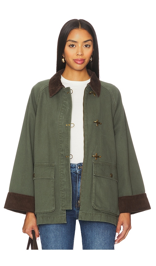Heartloom Charla Jacket In Green