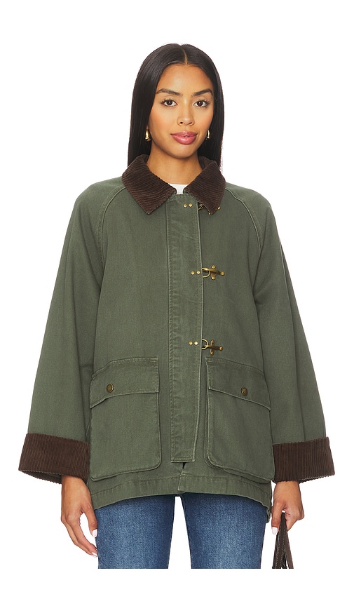 Heartloom Charla Jacket In Green