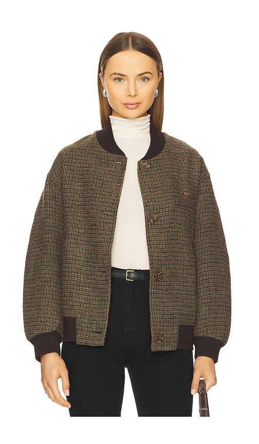 Heartloom Lane Bomber In Green