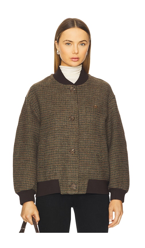 Heartloom Lane Bomber In Green