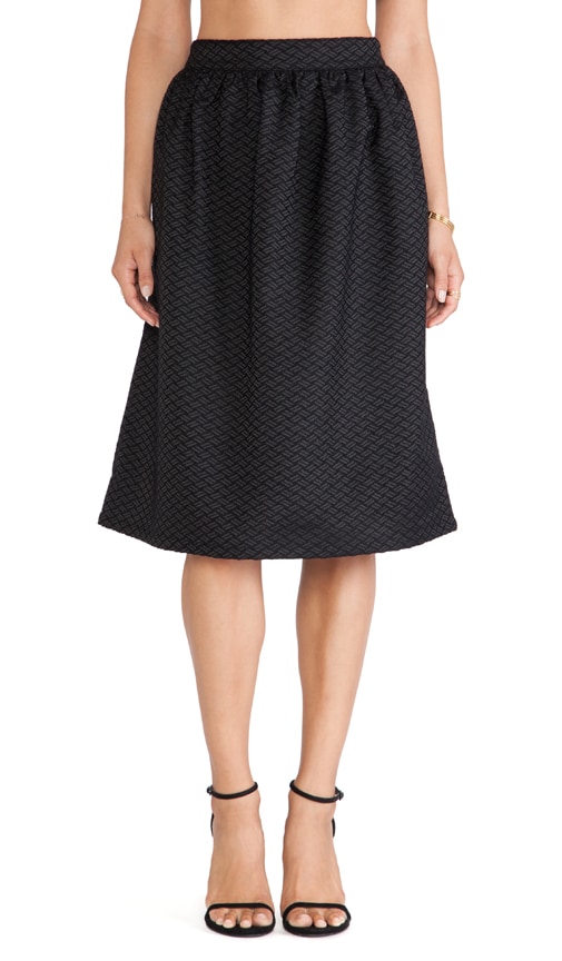 HEARTLOOM Ines Skirt in Black | REVOLVE