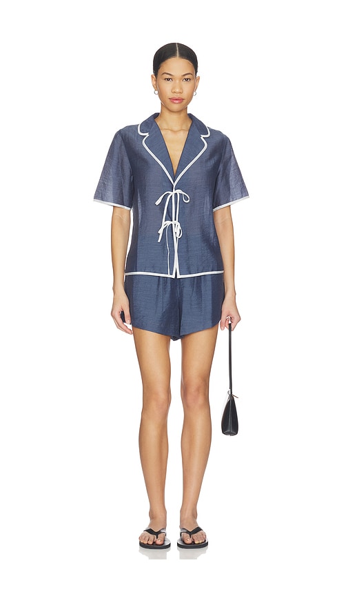 HEARTLOOM COMBISHORT LIARA en Navy. Taille S. Also en XS, M, L, XL.