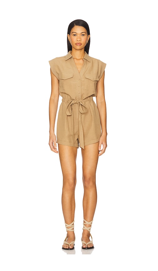 Morgana Romper in Tan. - size L (also in M, S, XL, XS) - HEARTLOOM - Modalova