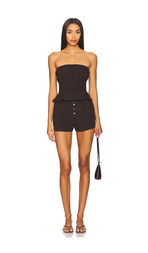 Flora Set in Chocolate. - size XL (also in L, M, S)