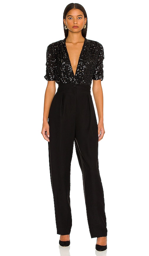 Women's Embellished Sequined Tops in Black & White