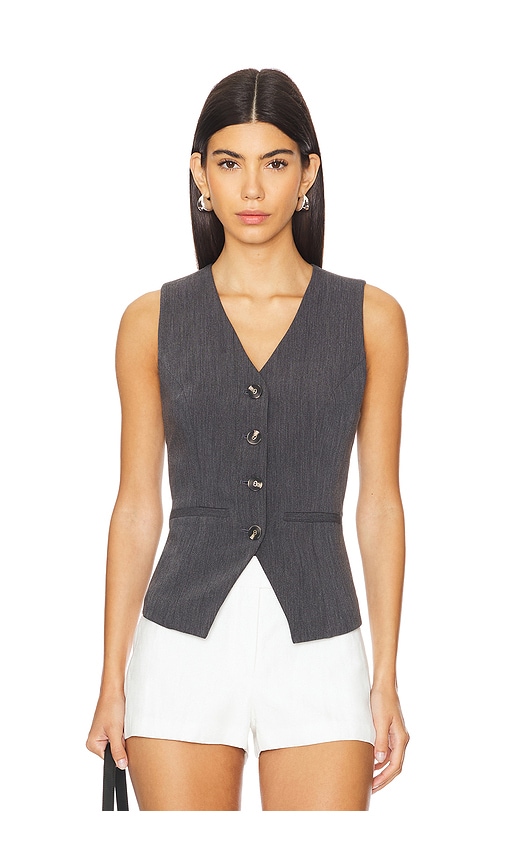 Shop Heartloom Celina Vest In Grey