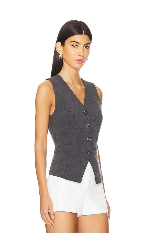 Shop Heartloom Celina Vest In Grey