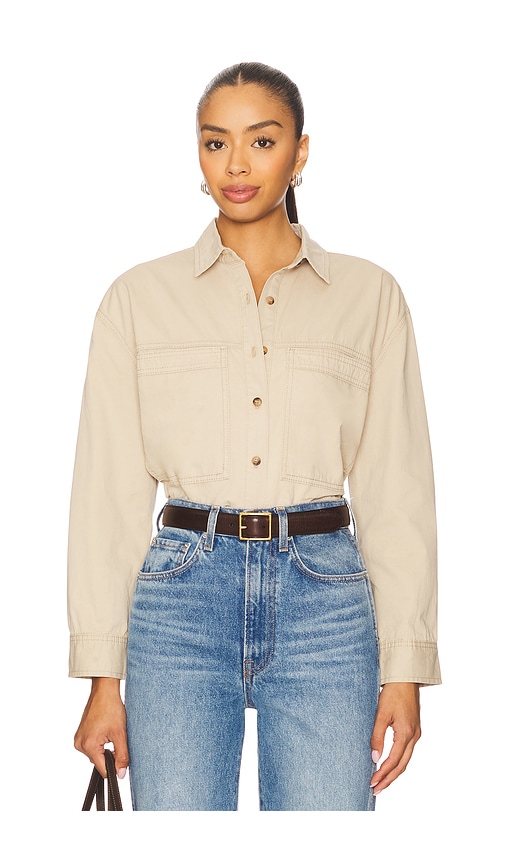Heartloom Tilly Shirt In Gray