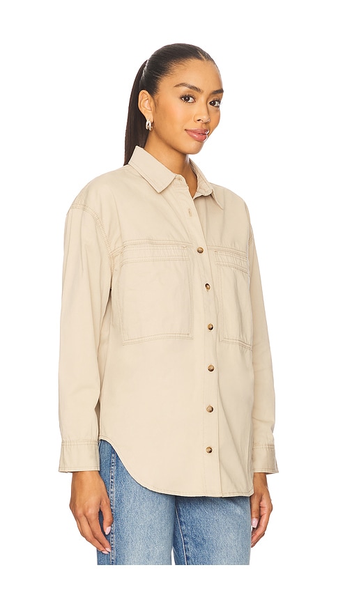 Heartloom Tilly Shirt In Gray