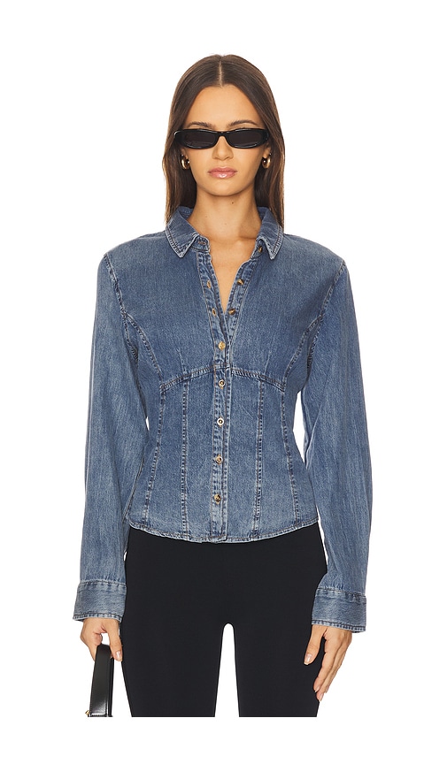 Heartloom Mitchell Shirt In Blue