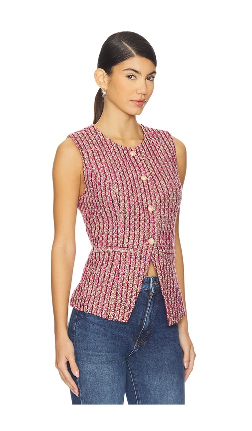Heartloom Chase Vest In Purple