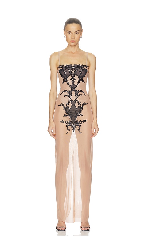 HAELO Wing Lace Corset Dress | Thumbnail 3
