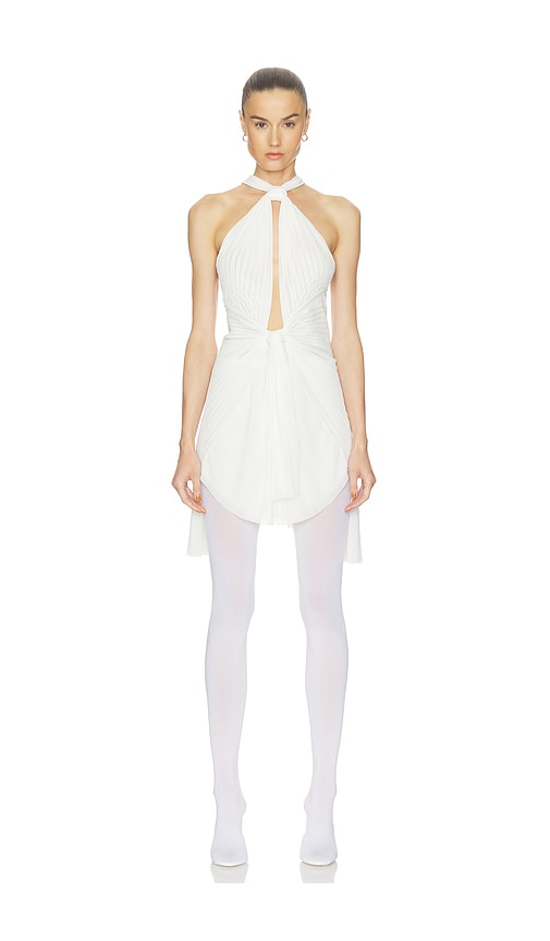 HAELO Pleated Drape Dress | Thumbnail 3