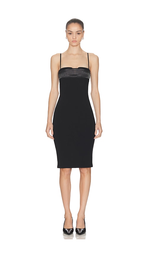 Haelo Brace Bra Dress In Black