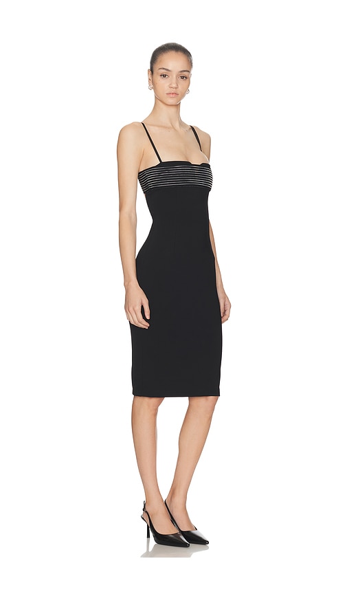 Haelo Brace Bra Dress In Black