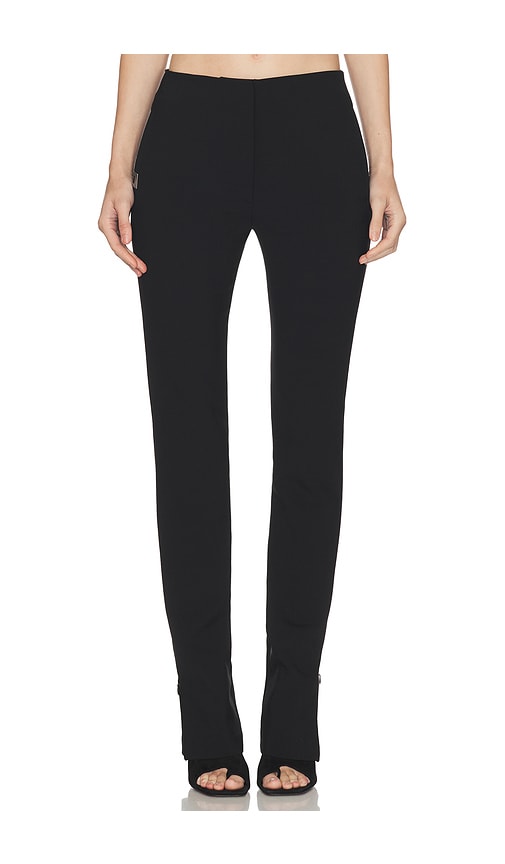 Haelo Brace Waist Slim Trouser In Black
