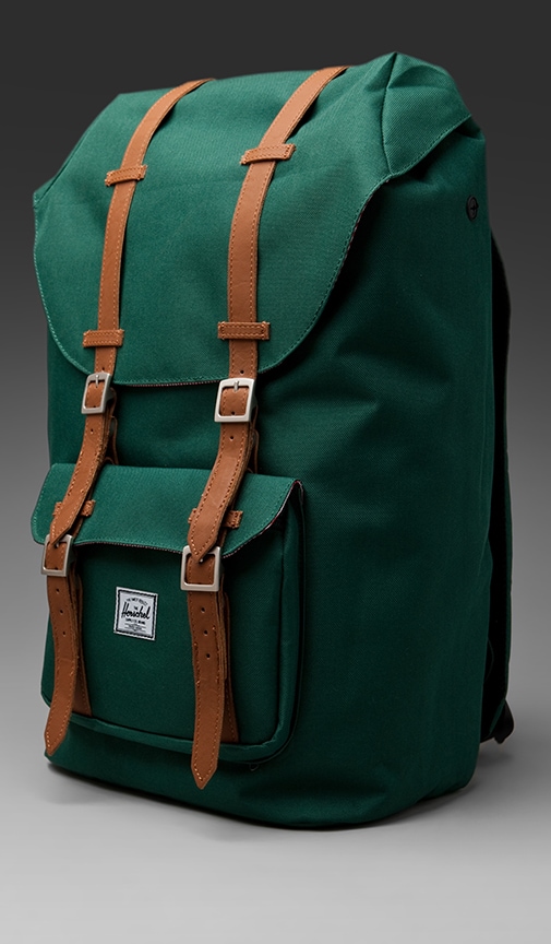 Herschel Supply Co Little America Backpack In Moss Revolve