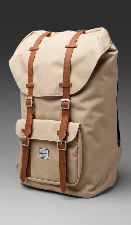 herschel khaki backpack